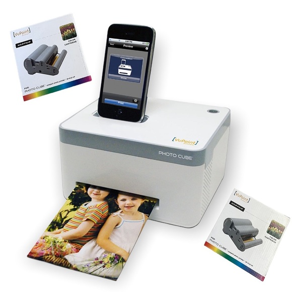 VuPoint IP-P10-VP Color Photo Print With 2 Color